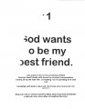 God Wants To Be My Best Friend